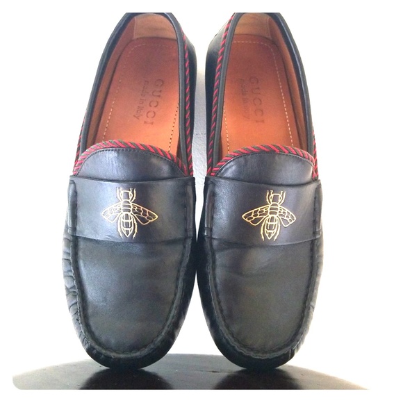 gucci bee loafers mens